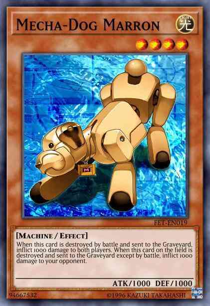 Mecha-Dog Marron - DR3-EN139 - Common - Unlimited