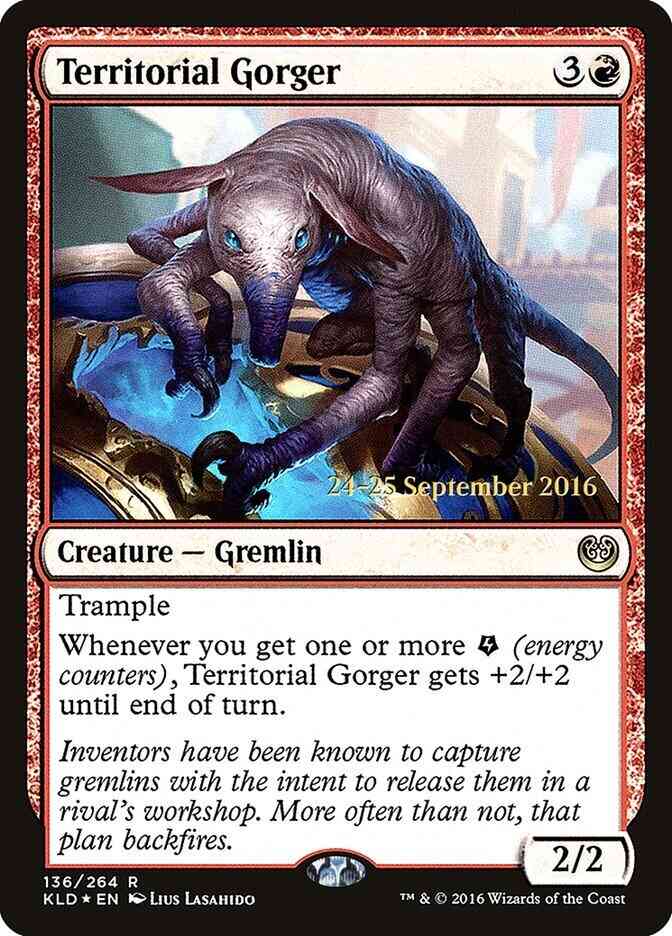 Territorial Gorger [136s] [Kaladesh Promos] [Foil]
