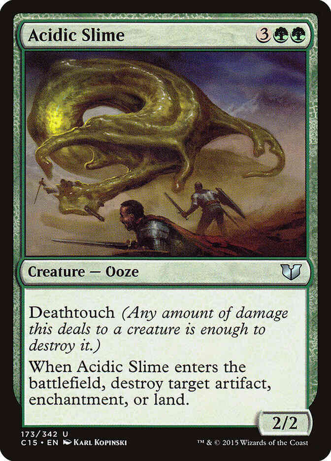 Acidic Slime [173] [Commander 2015] [Non-Foil]