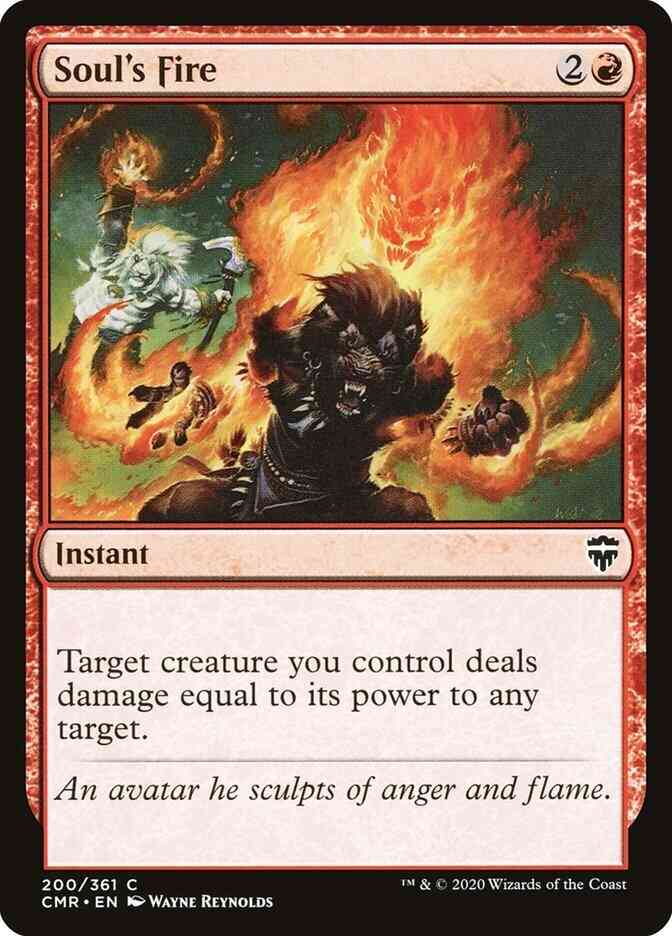 Soul's Fire [200] [Commander Legends] [Non-Foil]
