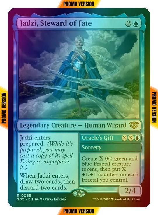 Jadzi, Steward of Fate [55p] [Promo Pack] [Secrets of Strixhaven Promos] [Foil]