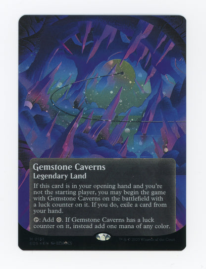Gemstone Caverns — Borderless|Poster|Galaxy Foil — ID 19073