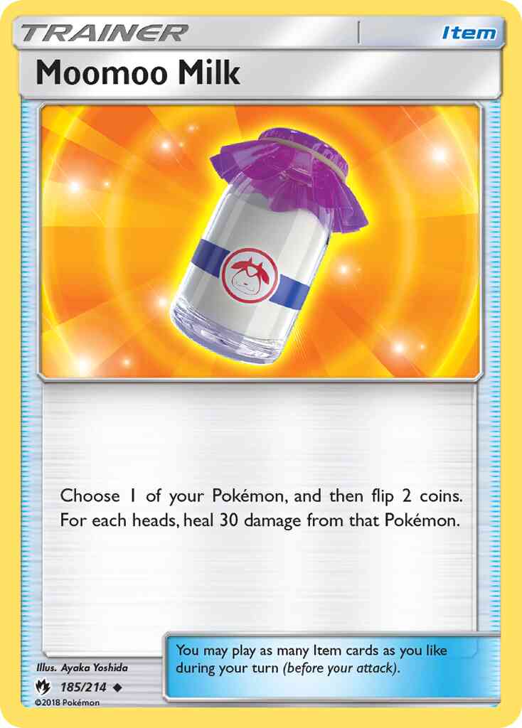 Moomoo Milk - 185/214 - Uncommon [sm8-185] [Non-Holo]