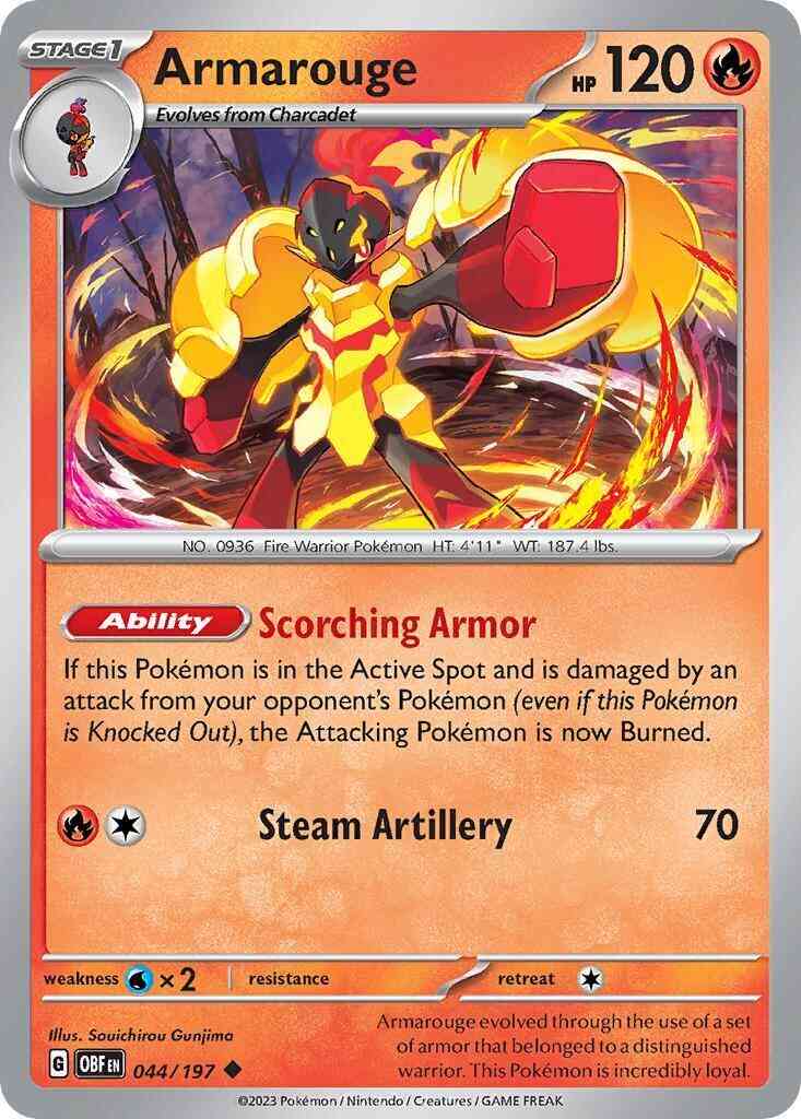 Armarouge - 044/197 - Uncommon [sv03-044] [Non-Holo]