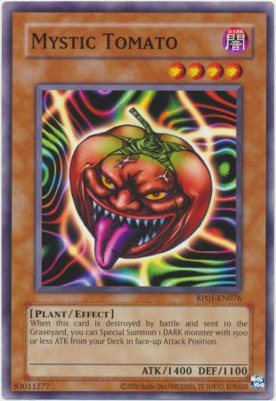 Mystic Tomato - 2020 Date Reprint - RP01-EN076 - Common - Unlimited
