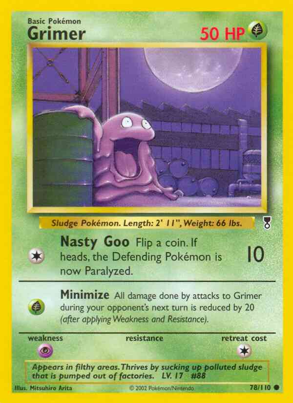 Grimer - 78/110 - Common [base6-78] [Non-Holo]