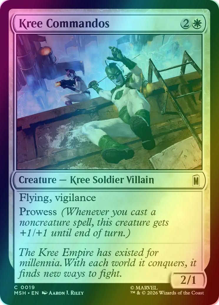 Kree Commandos [19] [Marvel Super Heroes] [Foil]