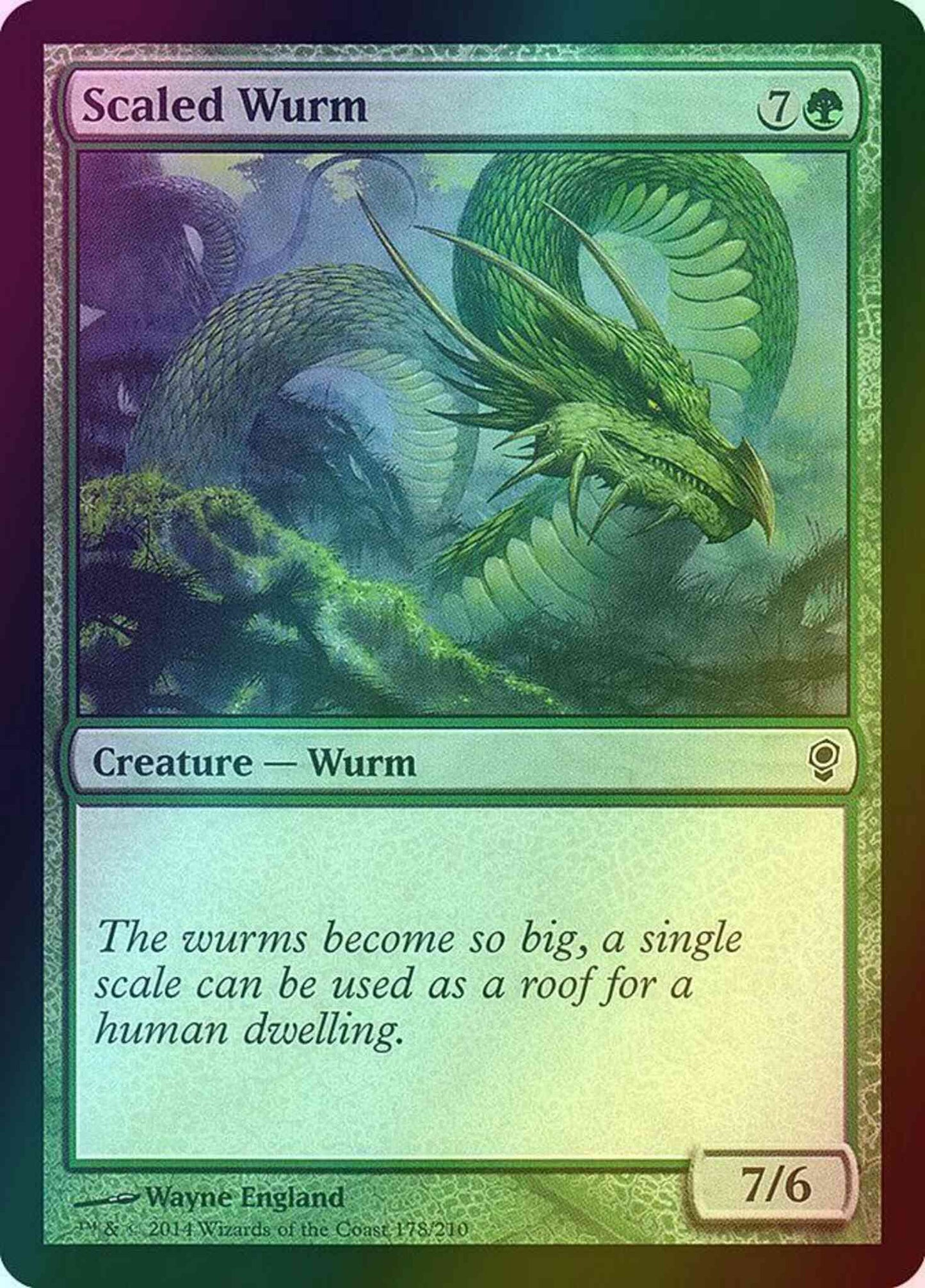 Scaled Wurm [178] [Conspiracy] [Foil]