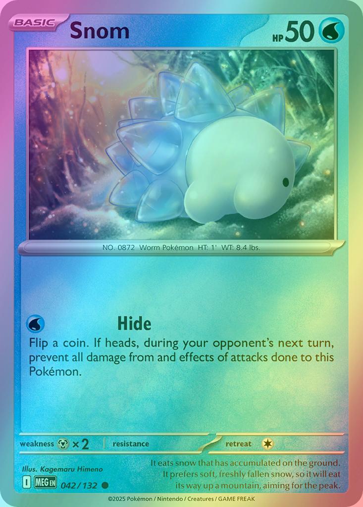 Snom - 042/132 - Common [me01-042] [Reverse Holo]