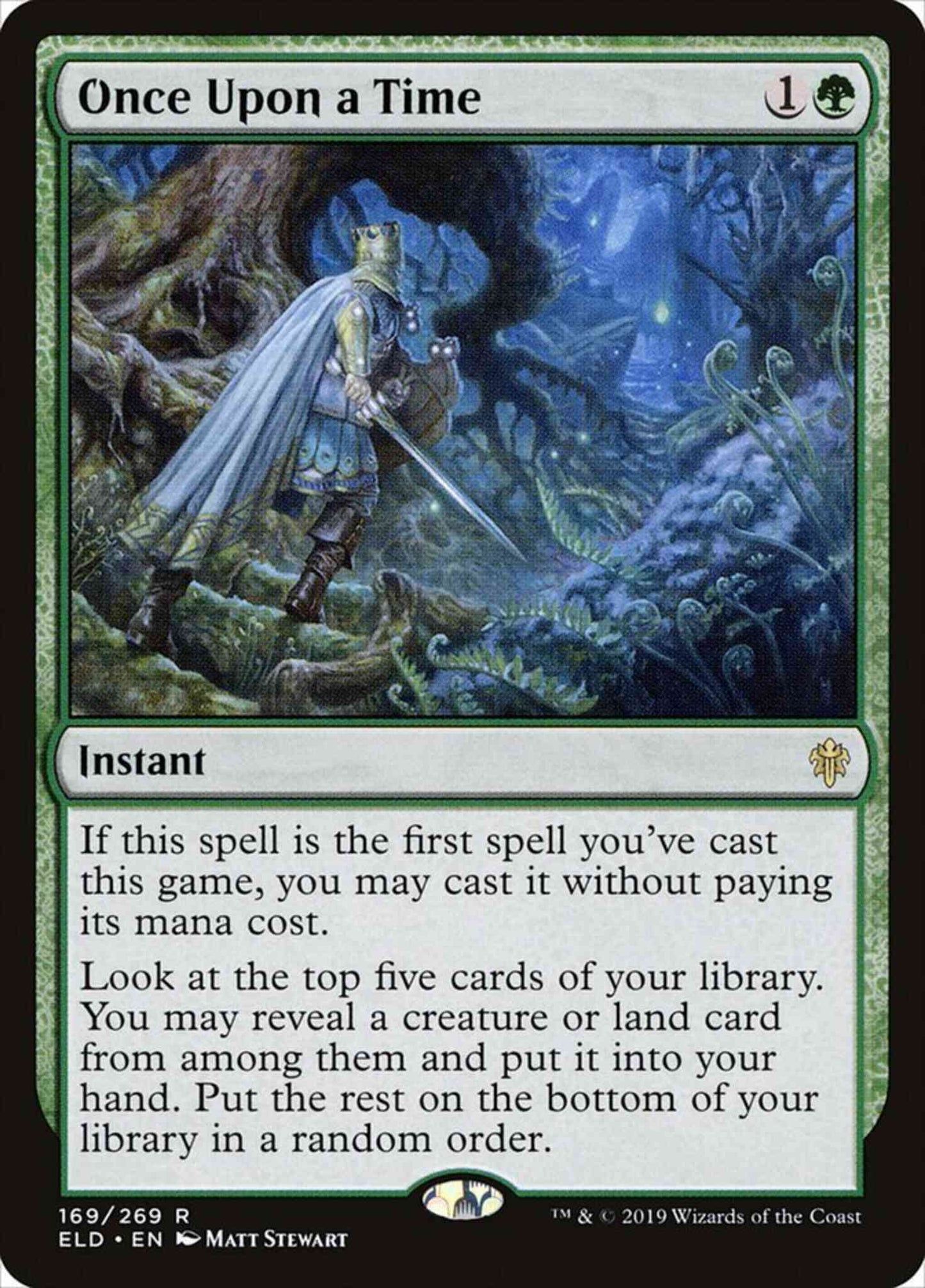Once Upon a Time [169] [Throne of Eldraine] [Non-Foil]