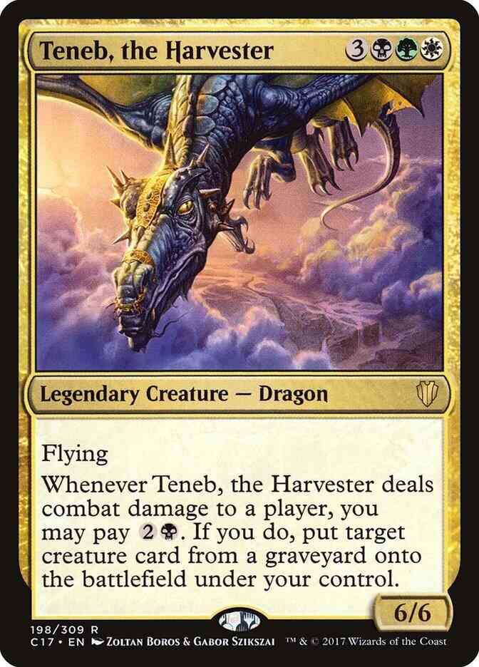 Teneb, the Harvester [198] [Commander 2017] [Non-Foil]