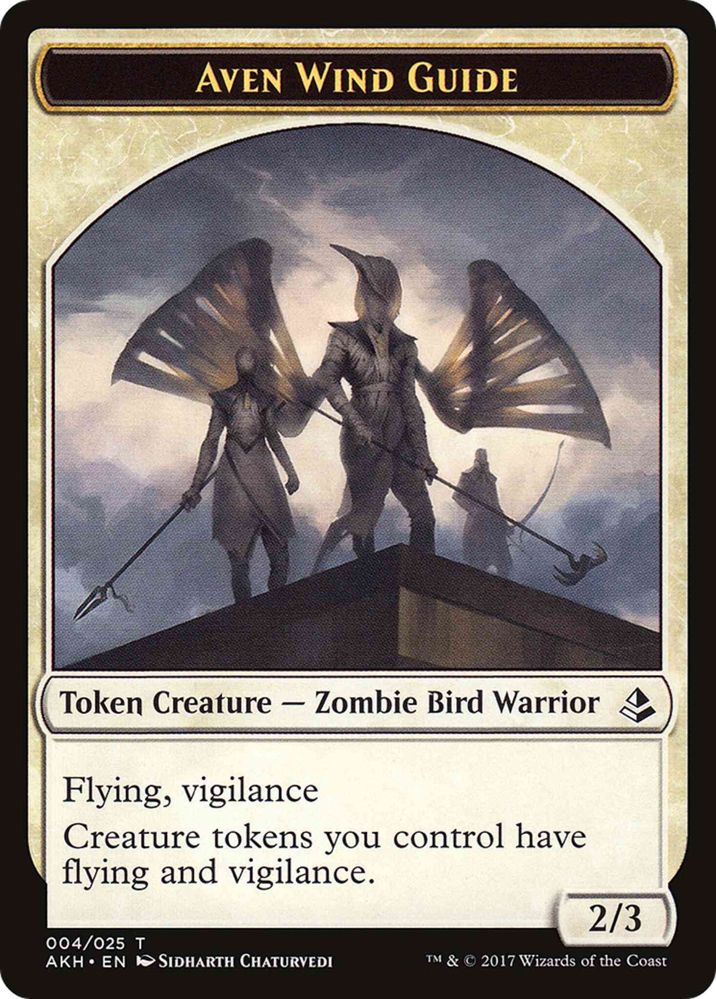 Aven Wind Guide Token [04] [Amonkhet Tokens] [Non-Foil]