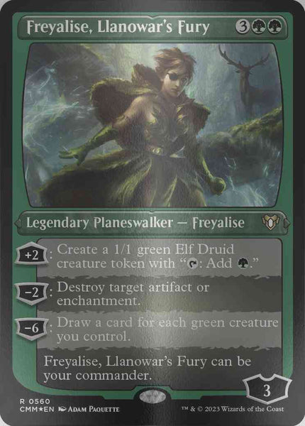 mtg freyalise commander deck Magic The Gathering - Freyalise, Llanowar's Fury (043/337) Your elves get right to work making mana and more elves Freyalise, Llanowar's Fury MtG Art