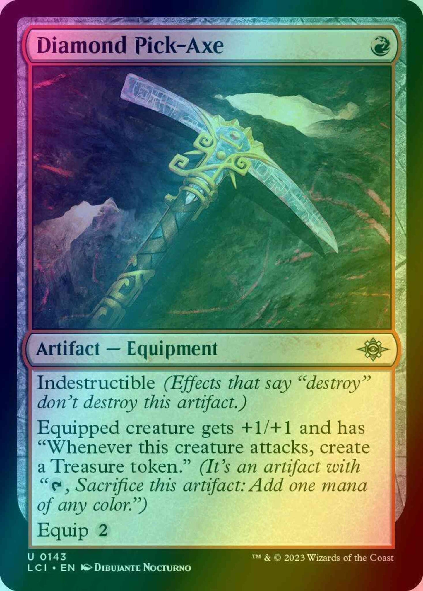 Diamond Pick-Axe [143] [The Lost Caverns of Ixalan] [Foil]