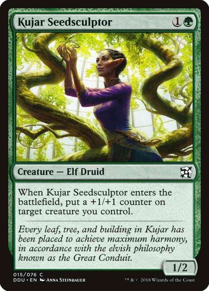 Kujar Seedsculptor [15] [Duel Decks Elves vs Inventors] [Non-Foil]
