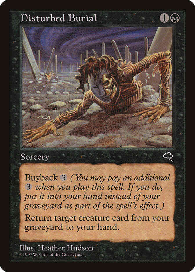 Disturbed Burial [129] [Tempest] [Non-Foil]