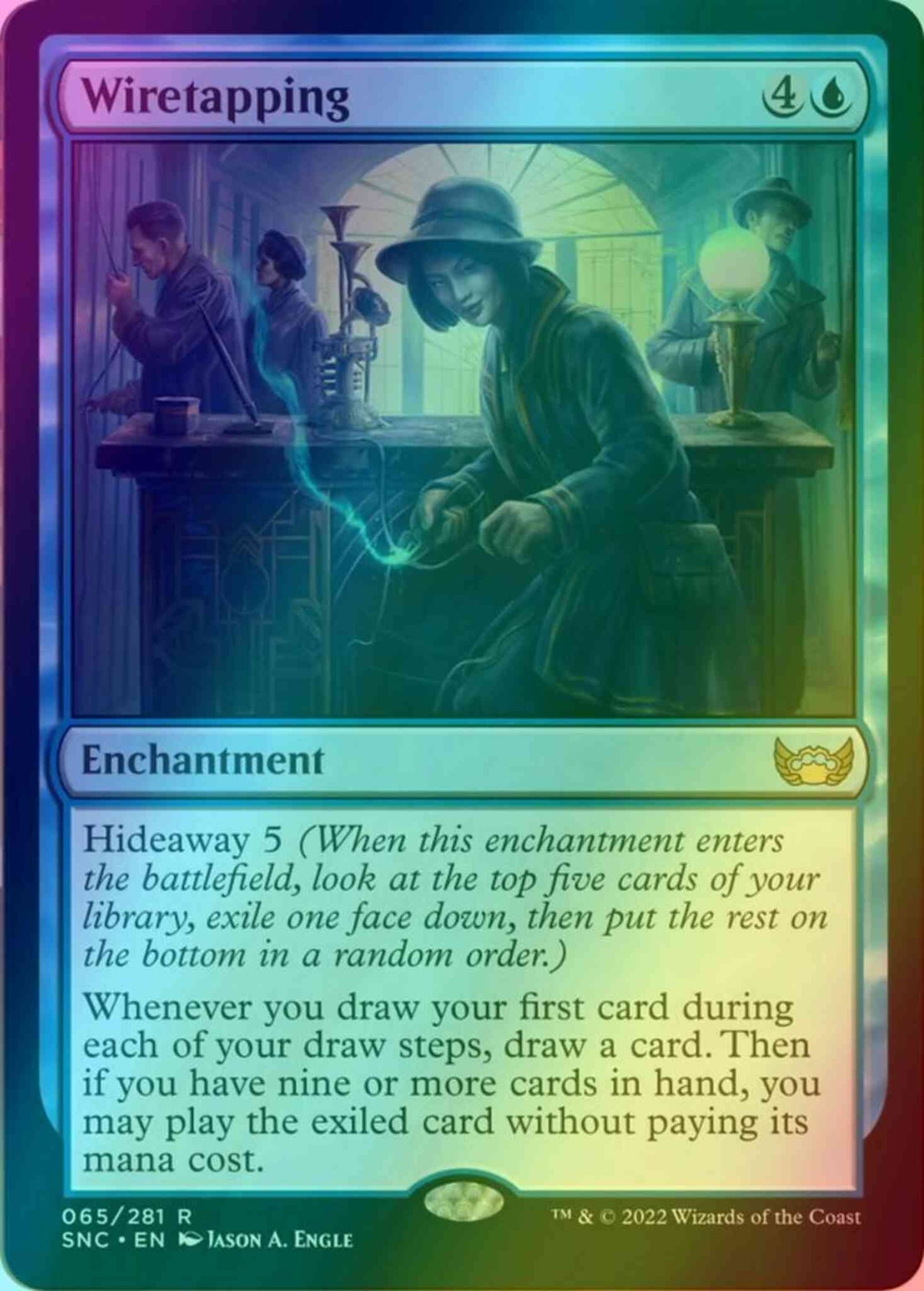Wiretapping [65] [Streets of New Capenna] [Foil]