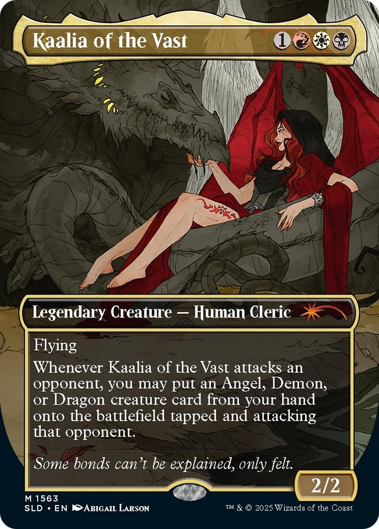 Kaalia of the Vast [1563] [Borderless] [Tragic Romance] [Secret Lair Drop] [Non-Foil]