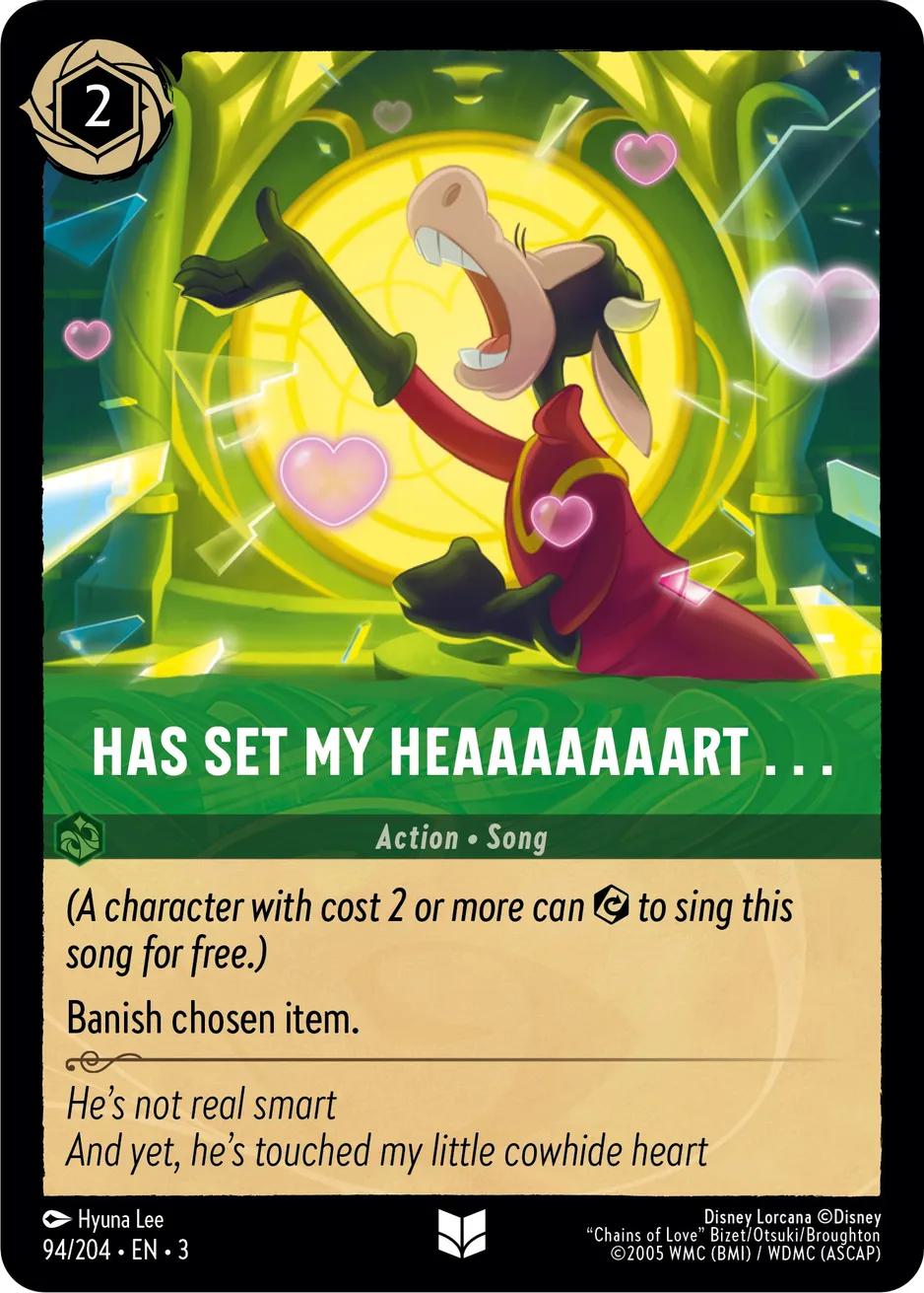 Has Set My Heaaaaaaart . . . - 94/204 [Into the Inklands] [Non-Foil]