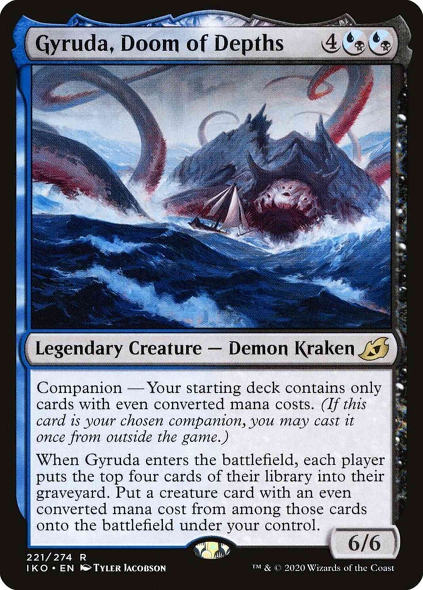 Gyruda, Doom of Depths [221] [Ikoria: Lair of Behemoths] [Non-Foil]