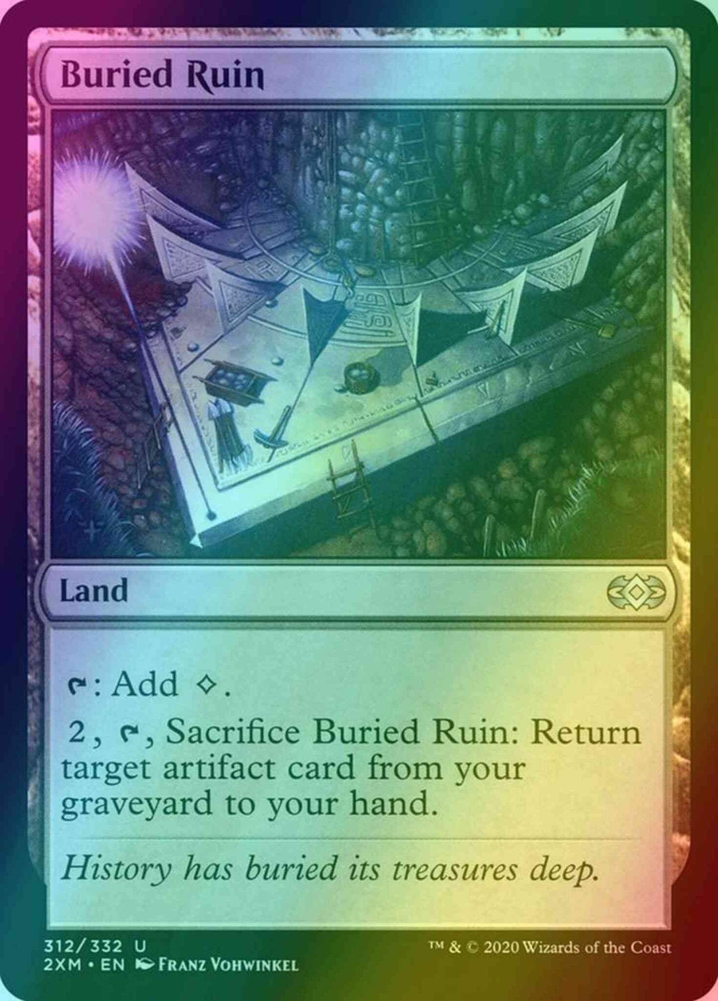 Buried Ruin [312] [Double Masters] [Foil]