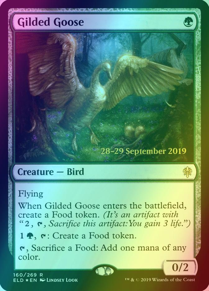 Gilded Goose [160s] [Throne of Eldraine Promos] [Foil]