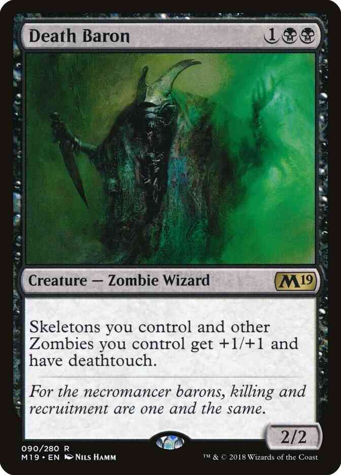 Death Baron [90] [Core Set 2019] [Non-Foil]