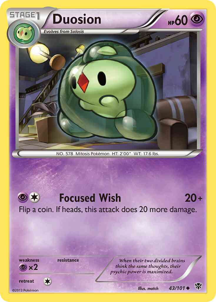 Duosion - 43/101 - Uncommon [bw10-43] [Non-Holo]