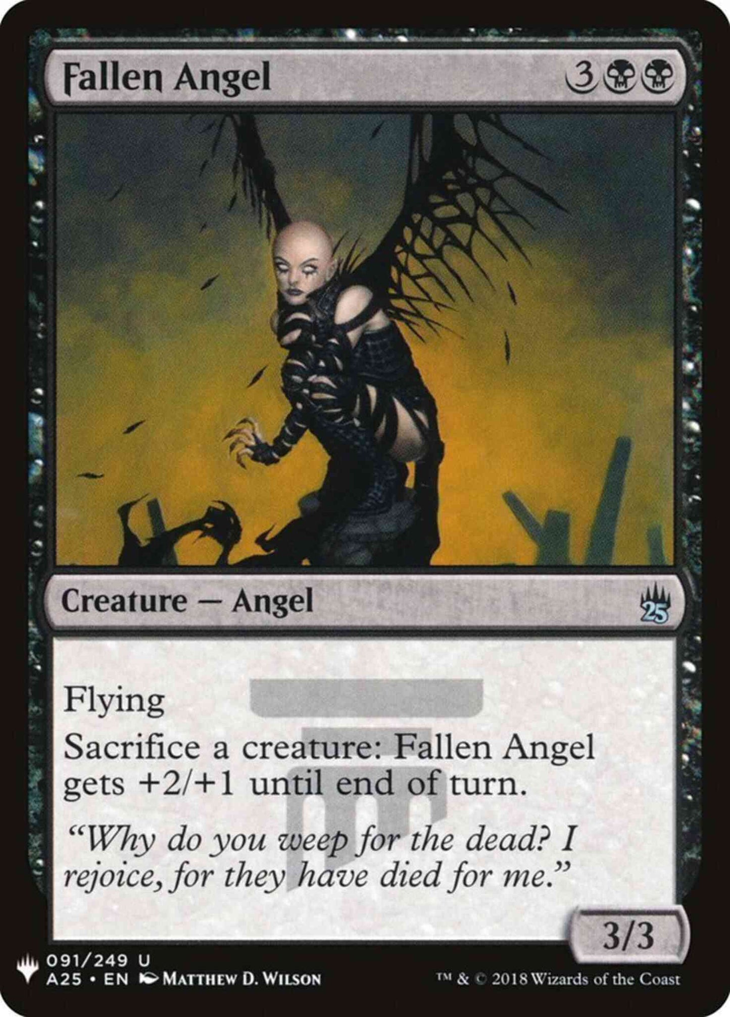 Fallen Angel [A25-91] [The List] [Non-Foil]