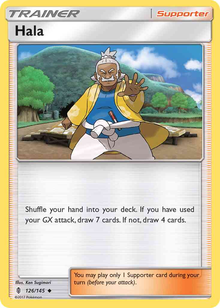 Hala - 126/145 - Uncommon [sm2-126] [Reverse Holo]