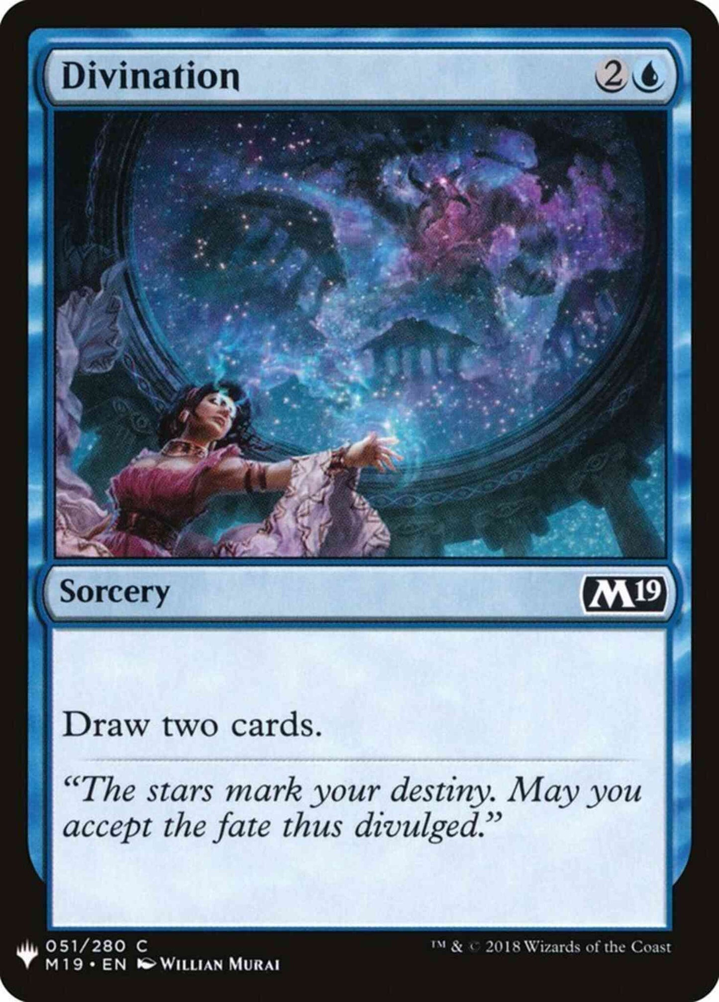 Divination [M19-51] [The List] [Non-Foil]