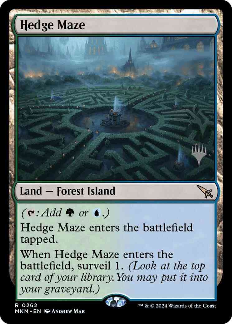 Hedge Maze [262p] [Promo Pack] [Murders at Karlov Manor: Promos] [Non-Foil]