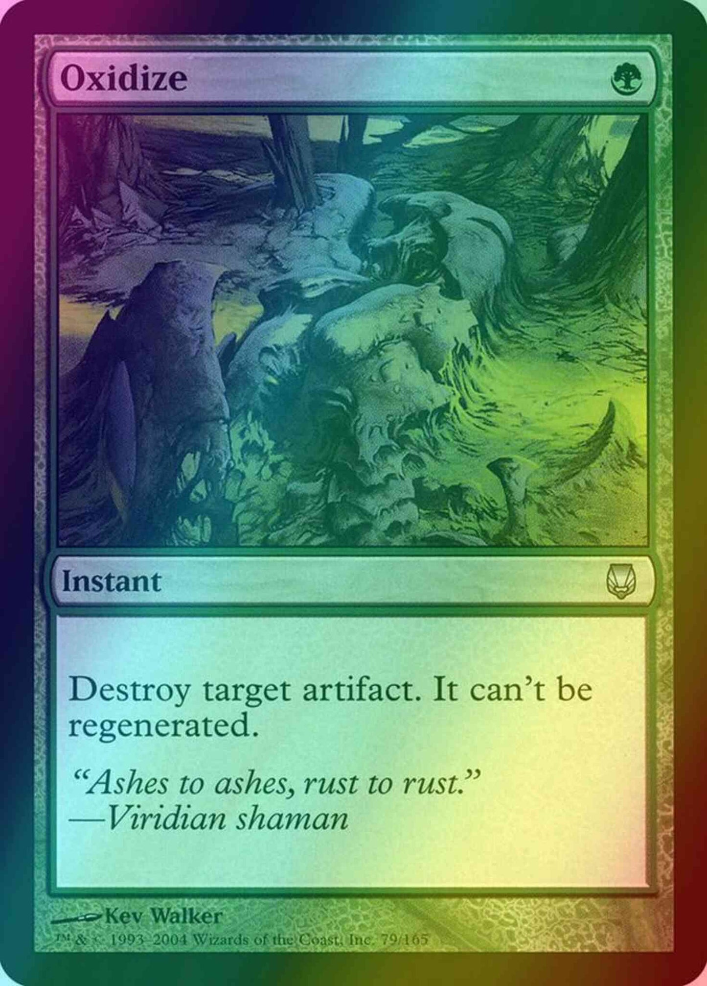 Oxidize [79] [Darksteel] [Foil]
