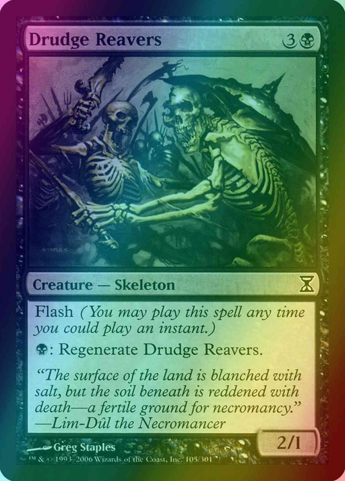 Drudge Reavers [105] [Time Spiral] [Foil]