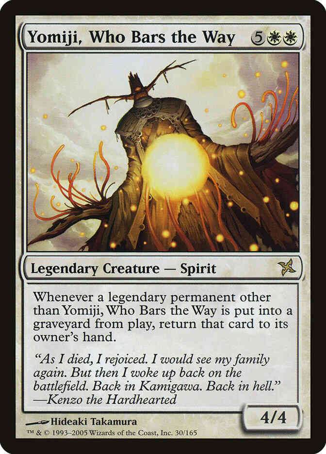 Yomiji, Who Bars the Way [30] [Betrayers of Kamigawa] [Non-Foil]