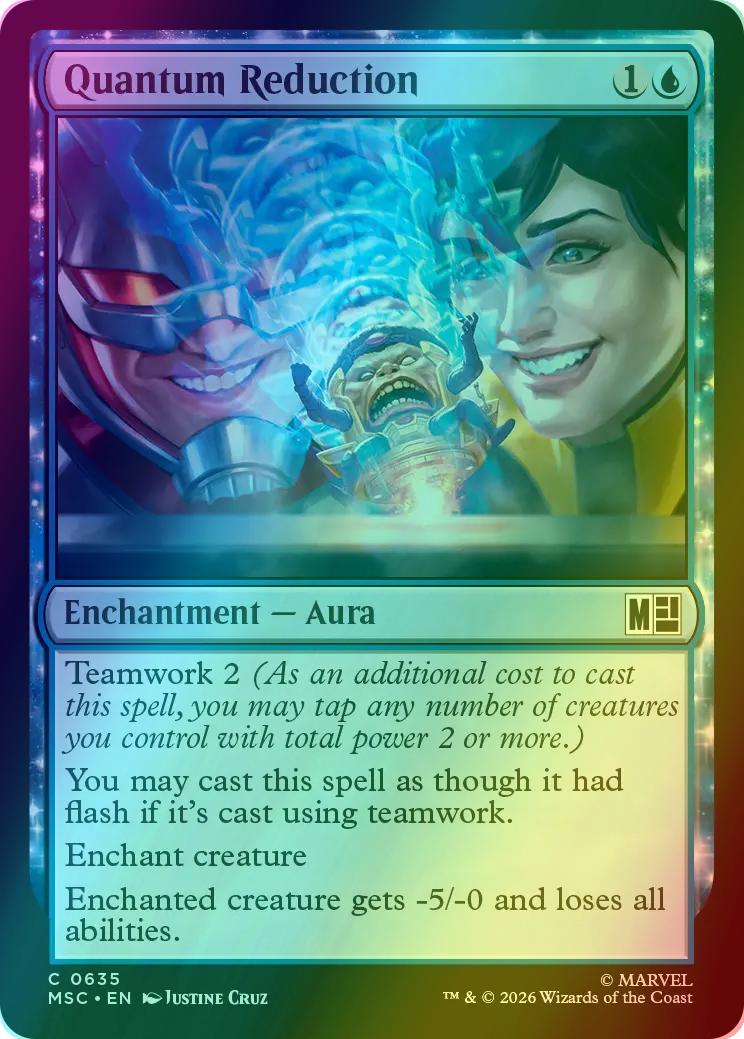 Quantum Reduction [635] [Jumpstart] [Marvel Super Heroes: Commander] [Foil]