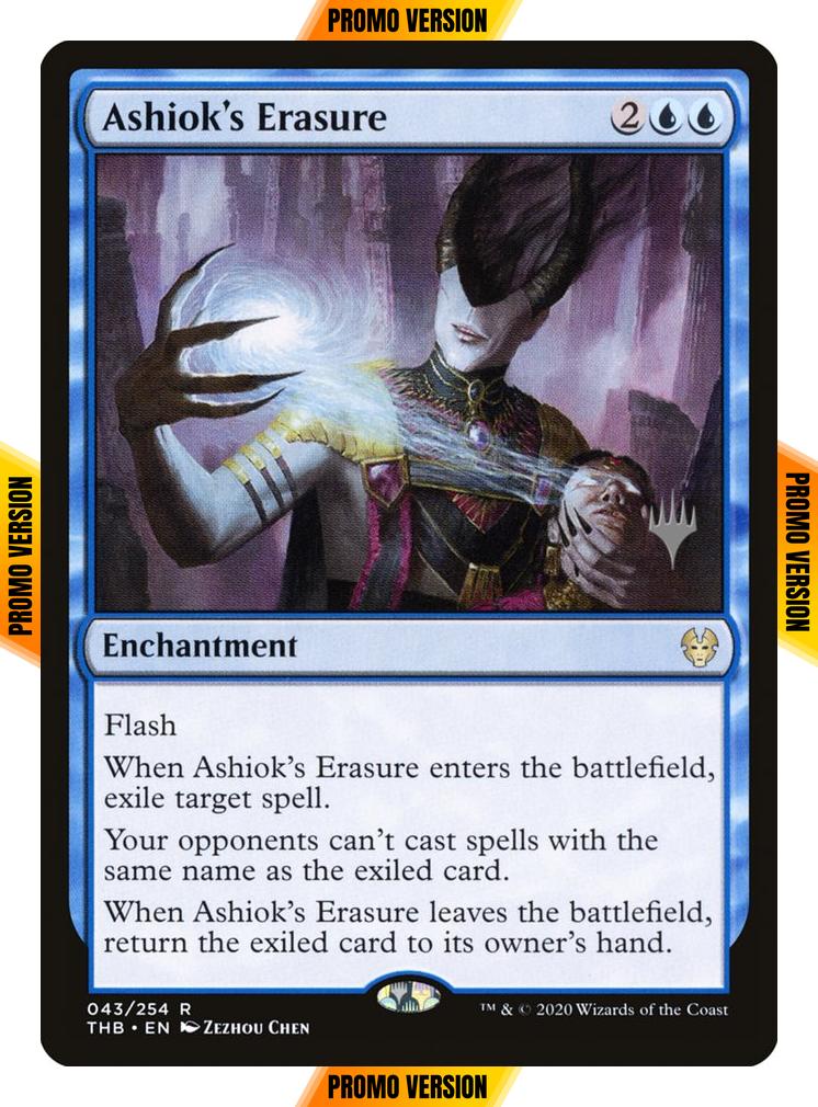 Ashiok's Erasure [43p] [Promo Pack] [Theros Beyond Death Promos] [Foil]