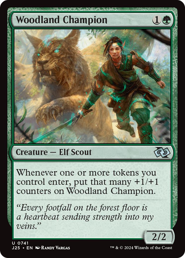 Woodland Champion [741] [Foundations: Jumpstart] [Non-Foil]