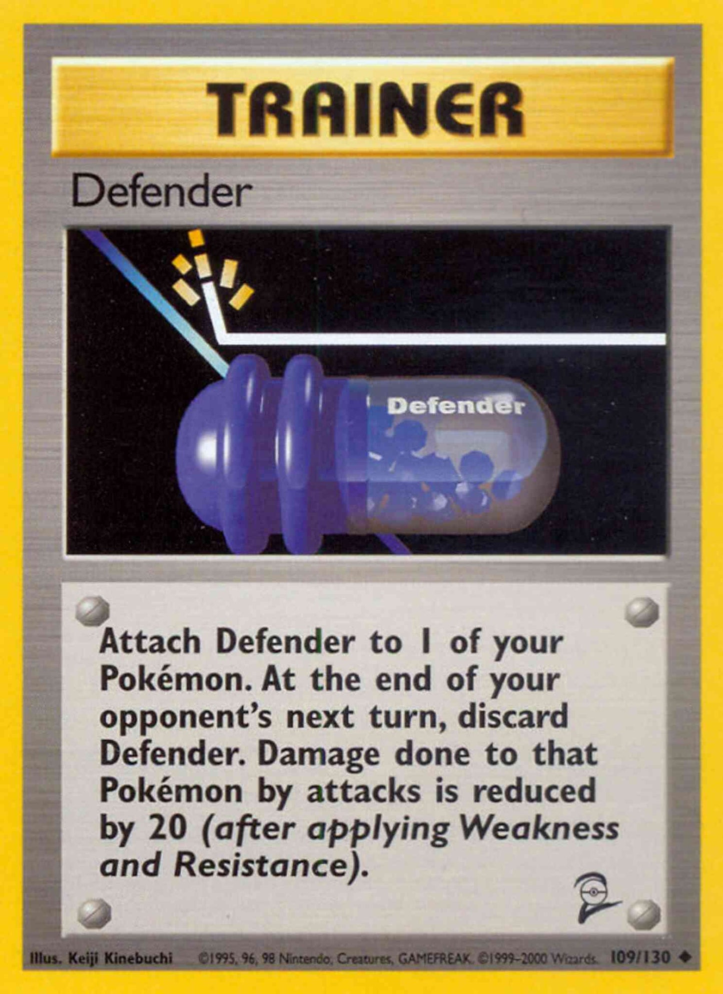 Defender - 109/130 - Uncommon [base4-109] [Non-Holo]