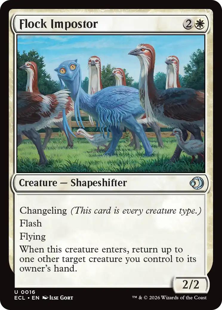Flock Impostor [16] [Lorwyn Eclipsed] [Non-Foil]