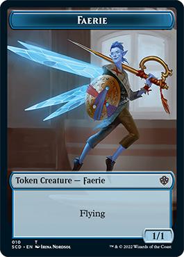 Bird Token (02) // Faerie Token (10) [Starter Commander Decks: Tokens] [Non-Foil]