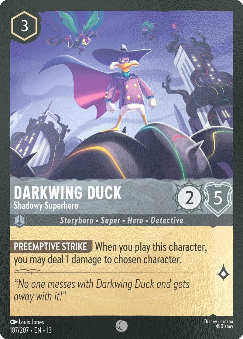 Darkwing Duck - Shadowy Superhero - 187/204 [Attack of the Vine!] [Cold Foil]