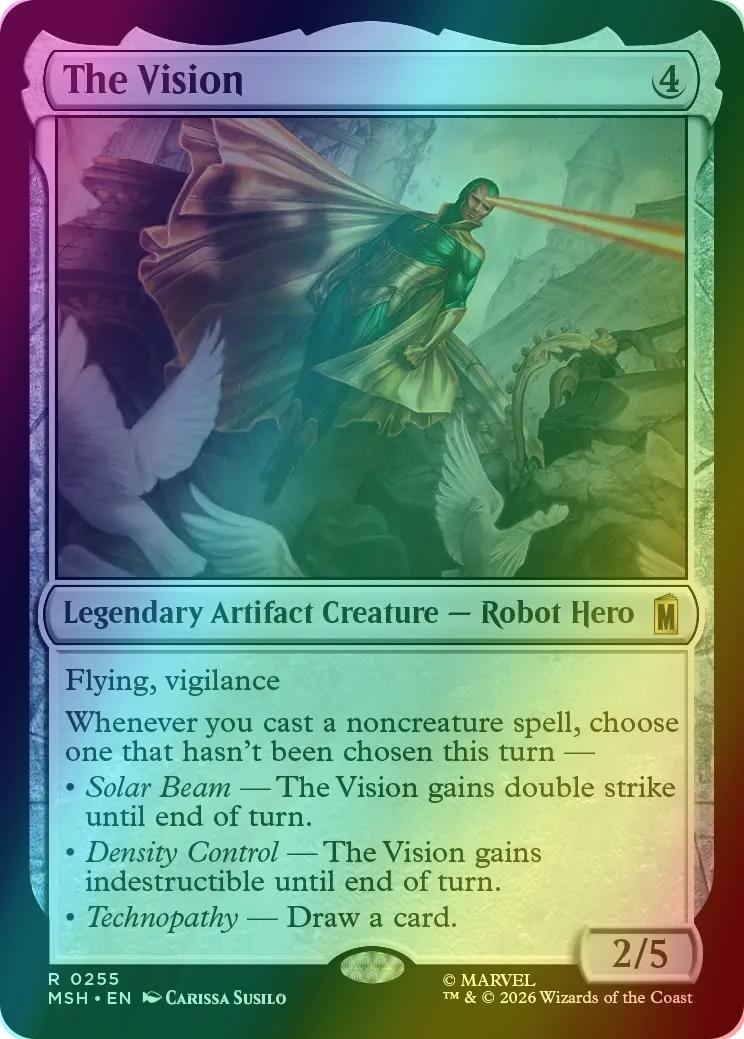 The Vision [255] [Marvel Super Heroes] [Foil]