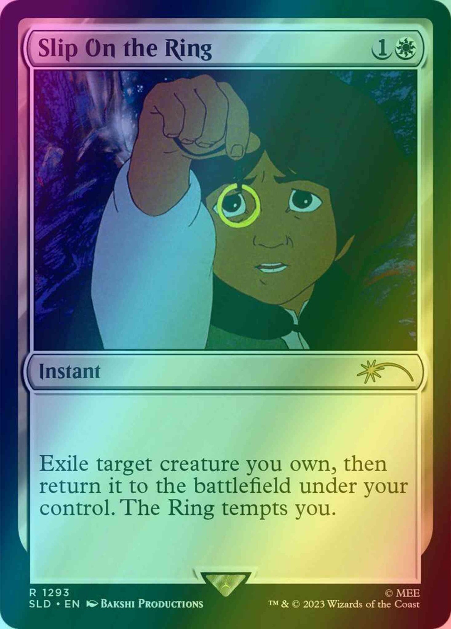 Slip On the Ring [1293] [Adventures in Middle-earth] [Secret Lair Drop] [Foil]