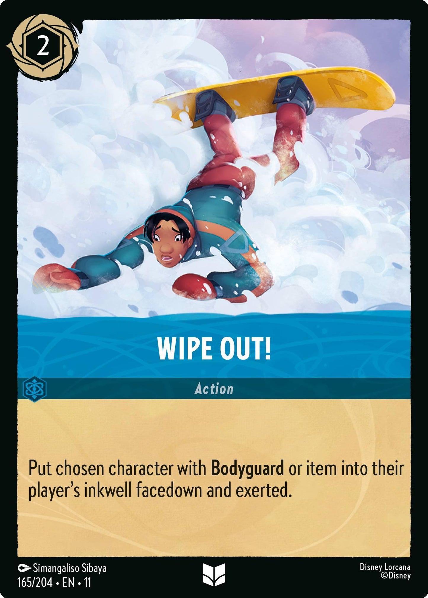 Wipe Out! - 165/204 [Winterspell] [Non-Foil]