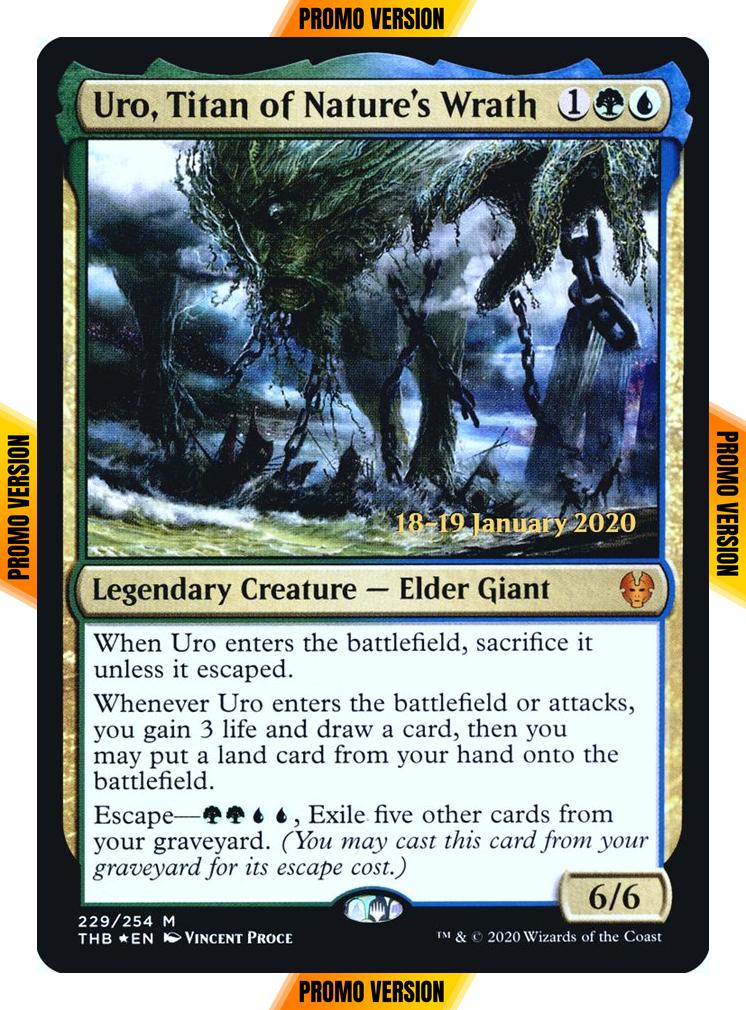 Uro, Titan of Nature's Wrath [229s] [Theros Beyond Death Promos] [Foil]