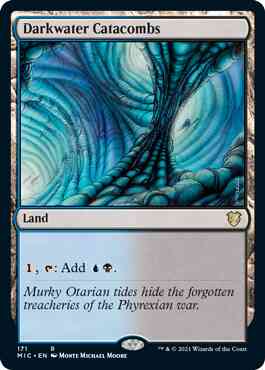 Darkwater Catacombs [171] [Innistrad: Midnight Hunt: Commander] [Non-Foil]