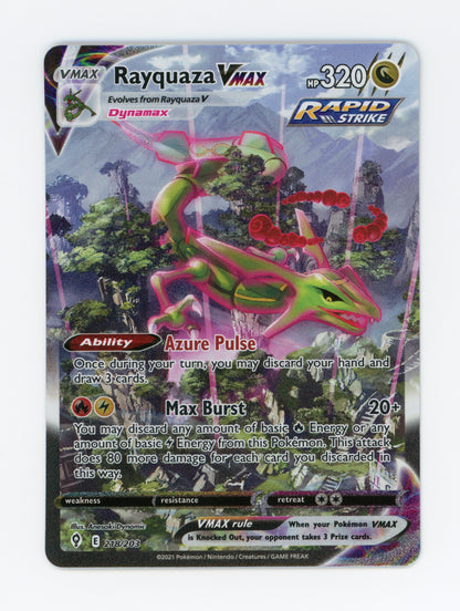 Rayquaza VMAX — Rare Rainbow — ID 19955