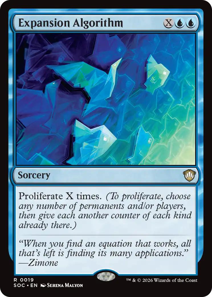 Expansion Algorithm [19] [Secrets of Strixhaven: Commander] [Non-Foil]