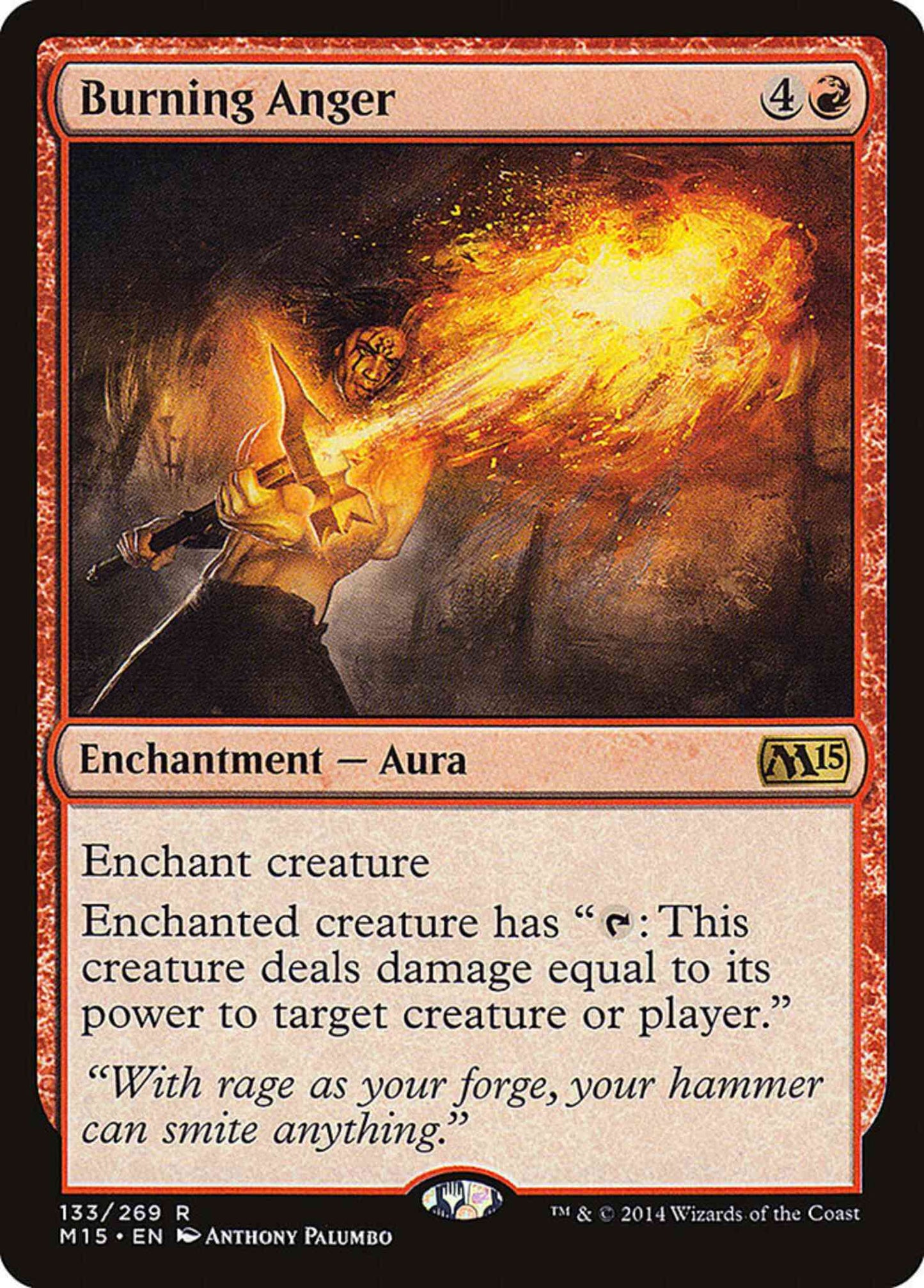 Burning Anger [133] [Magic 2015] [Non-Foil]